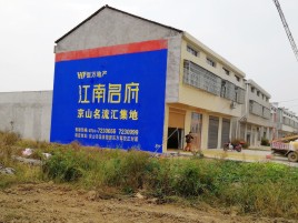 宁明农村墙体广告在不同形式上面展现的不同特色