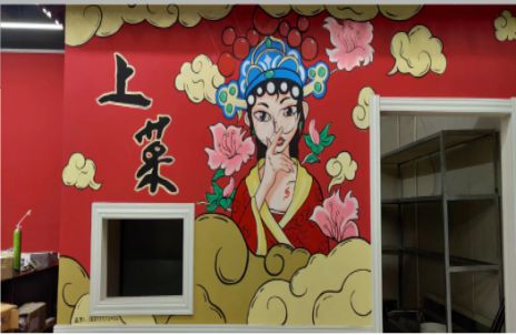宁明墙体彩绘的发展和应用
