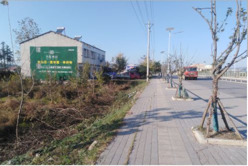 宁明书山南院墙体广告
