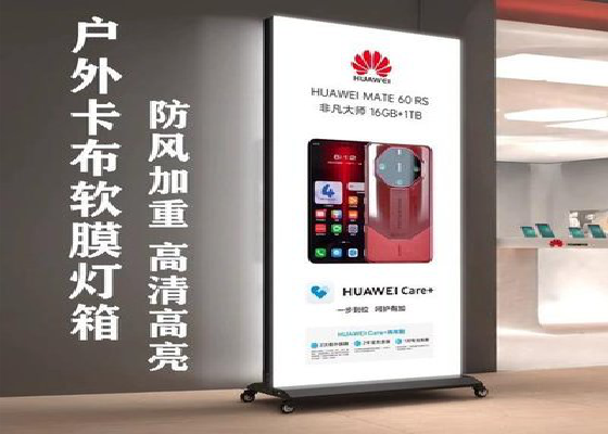 宁明户外防水灯箱的应用特点及适用范围。