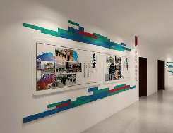 宁明企业文化墙用什么材料好？