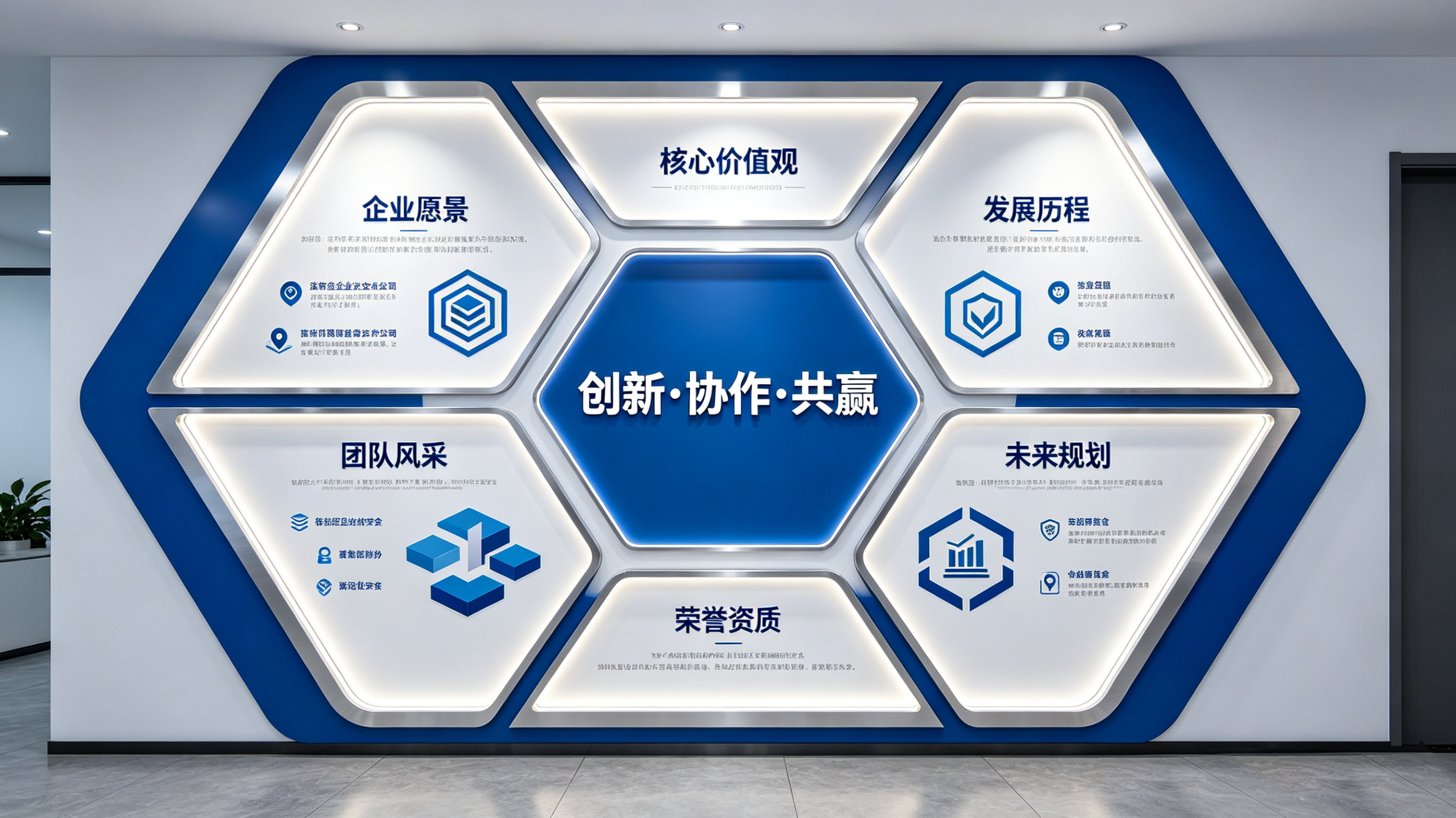 宁明企业文化墙六边形避坑指南（新手常犯5个错误）